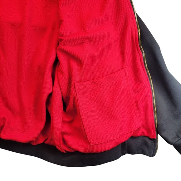 Vtg Kansas City Chiefs NFL Team Apparel Jacket Mens Sz Large Heavy Duty Vintage‎ - Picture 9 of 13